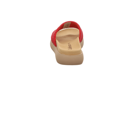 Gabor Damen Pantolette  in rot