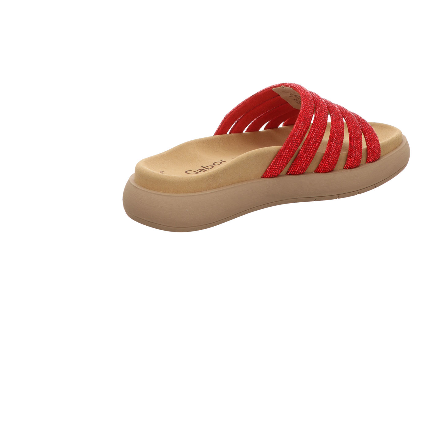 Gabor Damen Pantolette  in rot