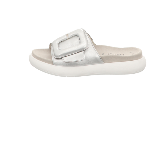 Gabor Damen Pantolette  in silber
