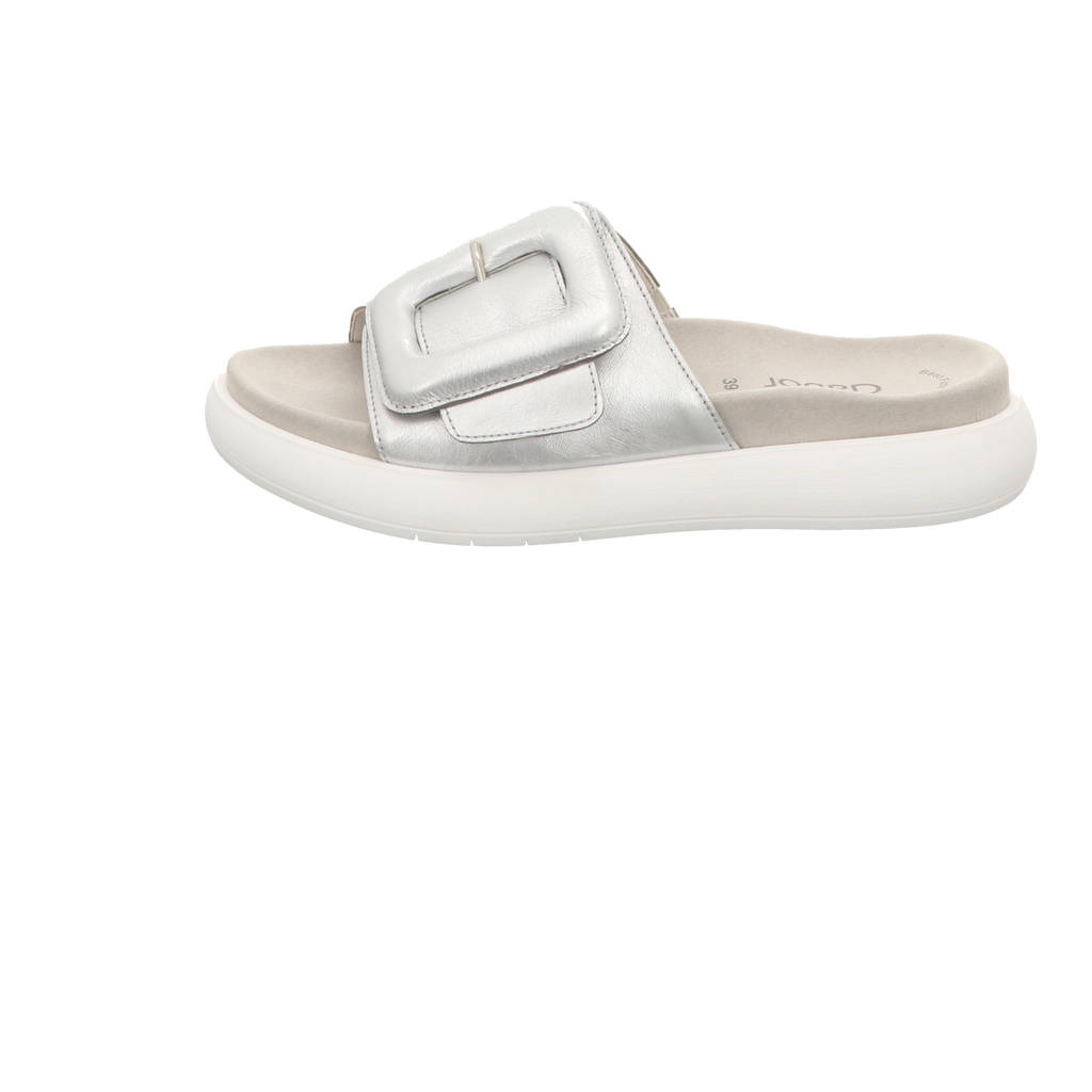 Gabor Damen Pantolette  in silber