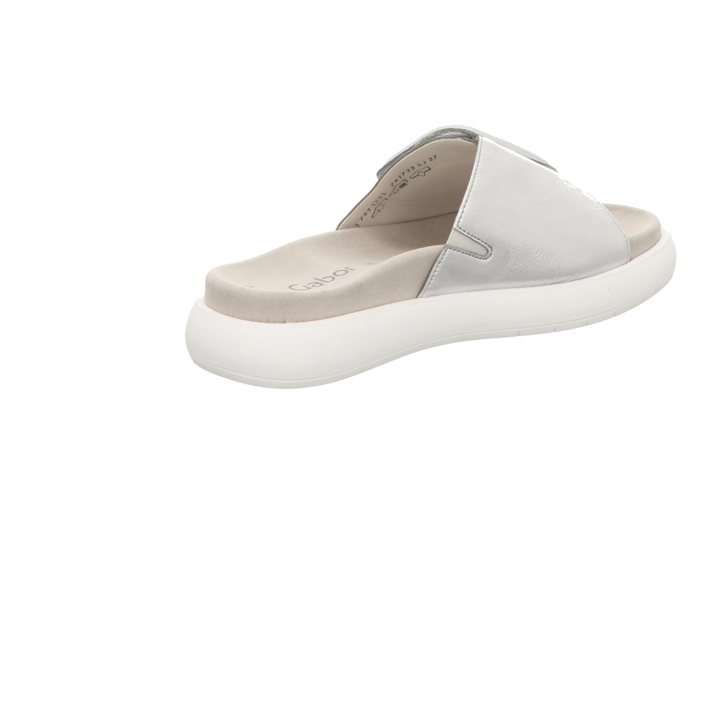 Gabor Damen Pantolette  in silber