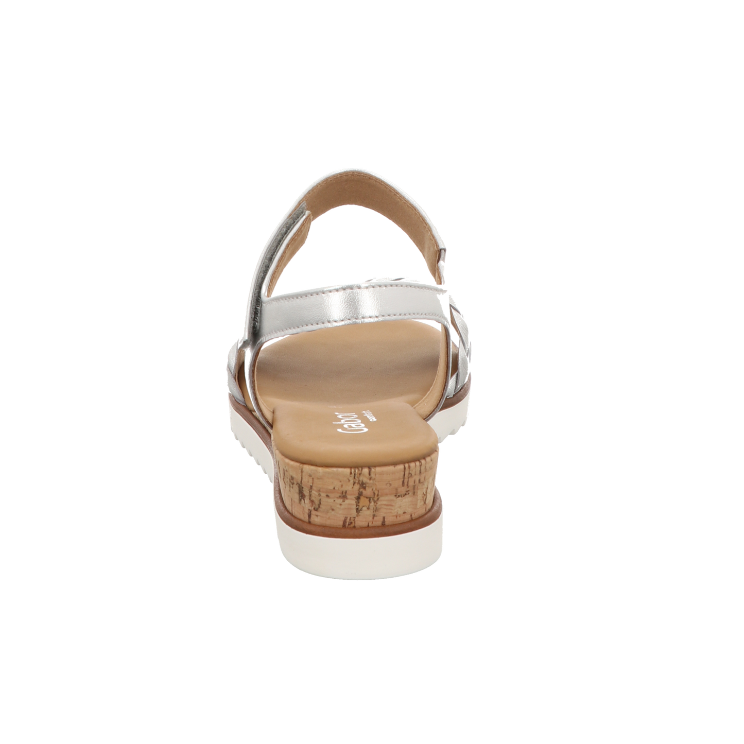 Gabor Damen Sandalette Genua in silber