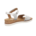 Gabor Damen Sandalette Genua in silber