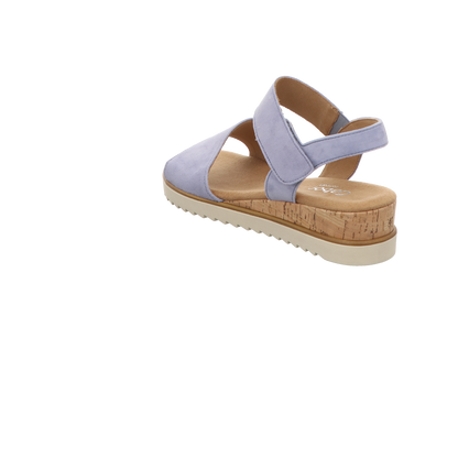 Gabor Damen Sandalette Genua in hellblau