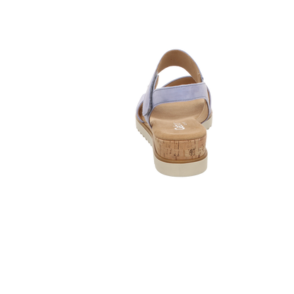 Gabor Damen Sandalette Genua in hellblau