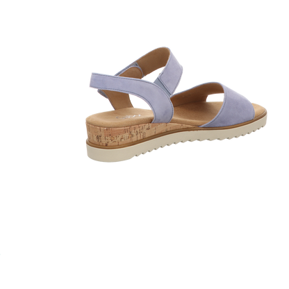 Gabor Damen Sandalette Genua in hellblau
