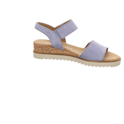 Gabor Damen Sandalette Genua in hellblau