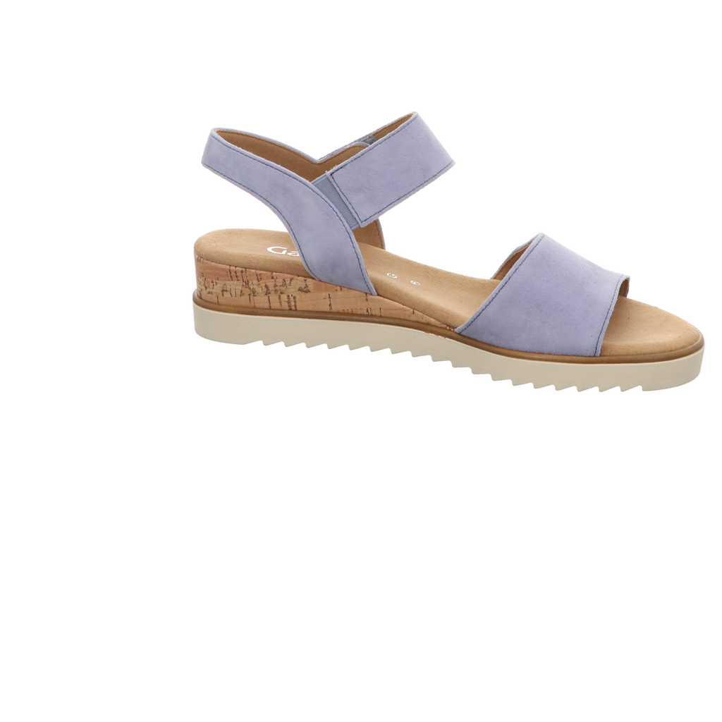 Gabor Damen Sandalette Genua in hellblau