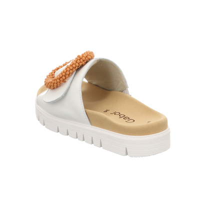Gabor Damen Pantolette  in weiss