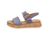 Gabor Damen Sandalette Rhodos in blau