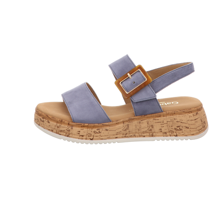 Gabor Damen Sandalette Rhodos in blau