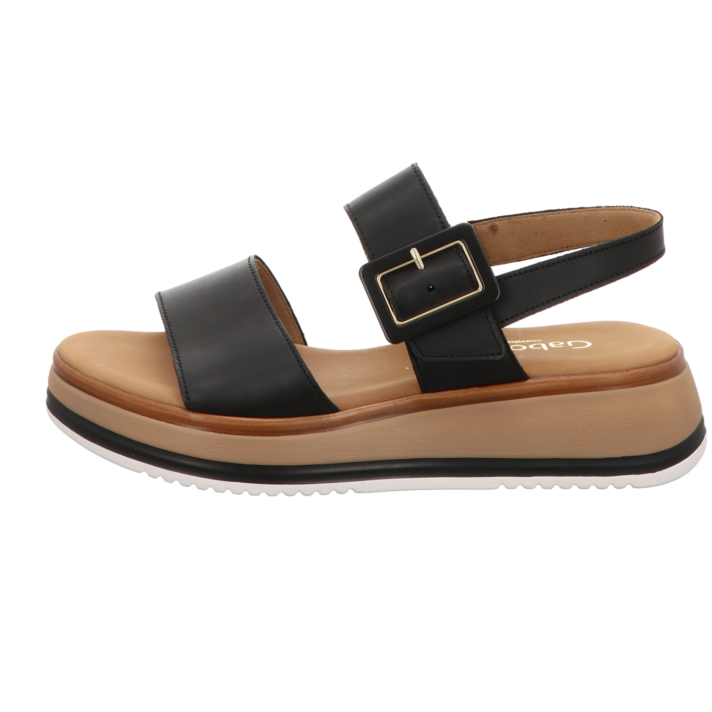 Gabor Damen Sandalette Rhodos in schwarz