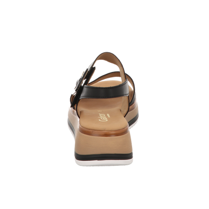 Gabor Damen Sandalette Rhodos in schwarz