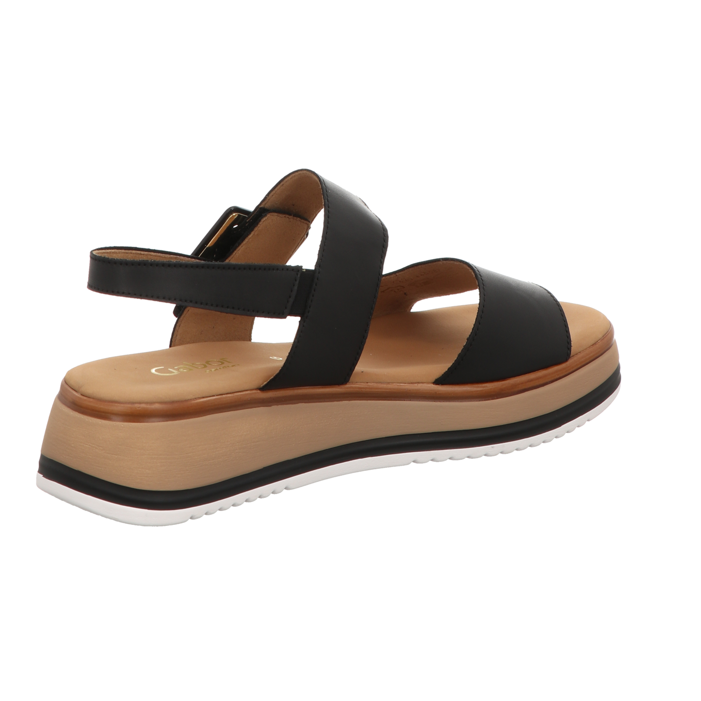 Gabor Damen Sandalette Rhodos in schwarz