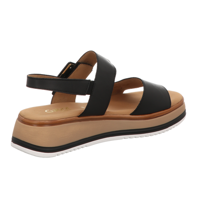 Gabor Damen Sandalette Rhodos in schwarz