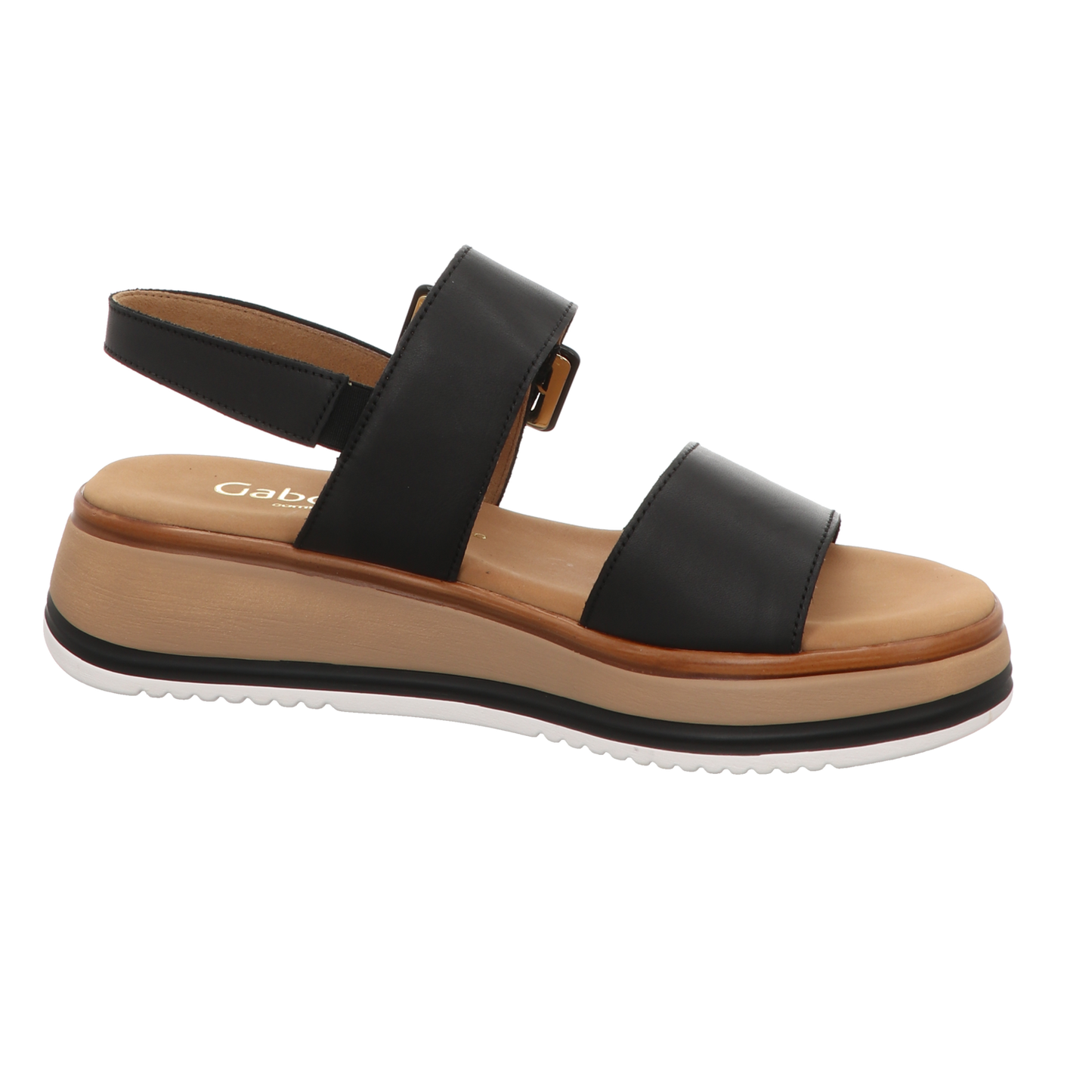 Gabor Damen Sandalette Rhodos in schwarz