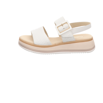 Gabor Damen Sandalette Rhodos in weiss