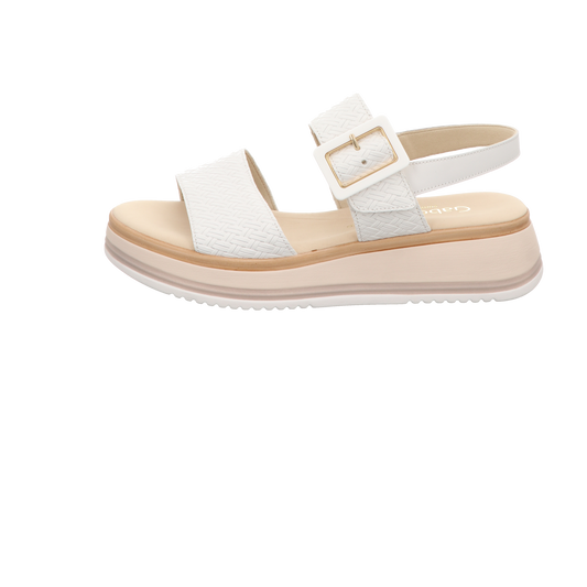 Gabor Damen Sandalette Rhodos in weiss