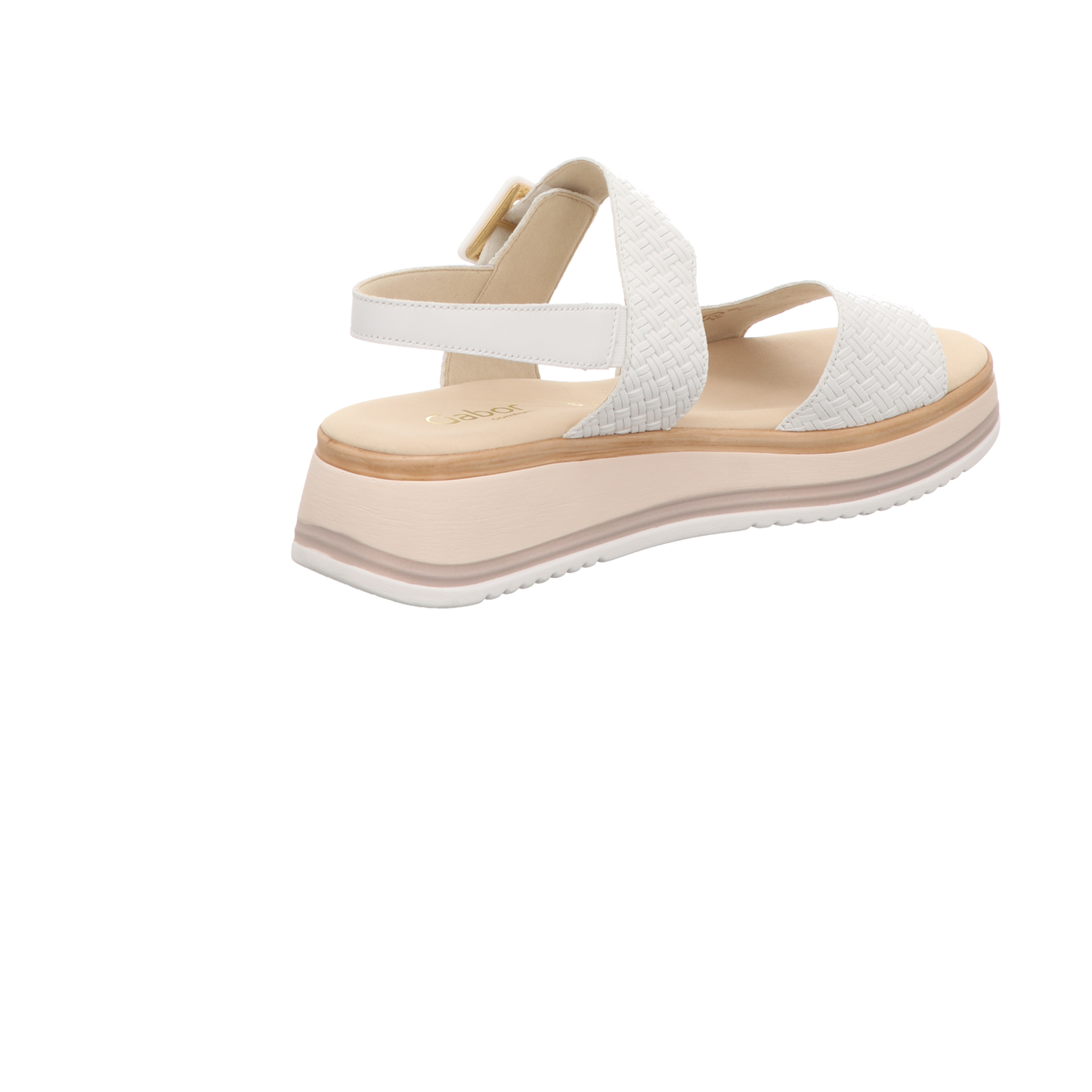 Gabor Damen Sandalette Rhodos in weiss