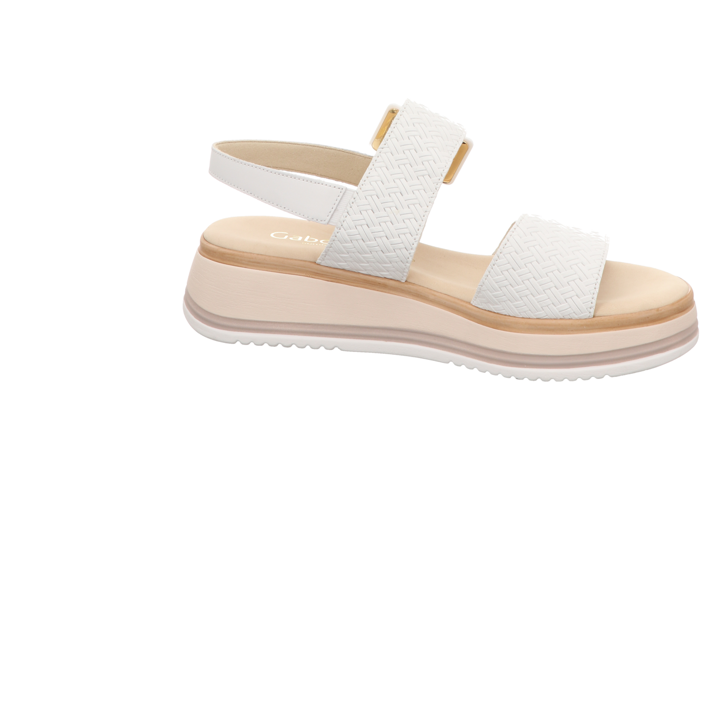 Gabor Damen Sandalette Rhodos in weiss