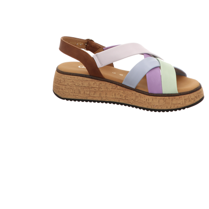 Gabor Damen Sandalette Florenz in blau