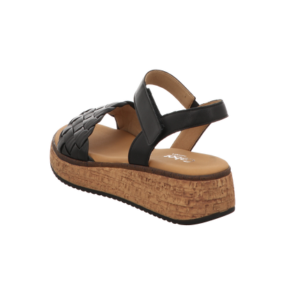 Gabor Damen Sandalette Florenz in schwarz