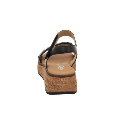 Gabor Damen Sandalette Florenz in schwarz