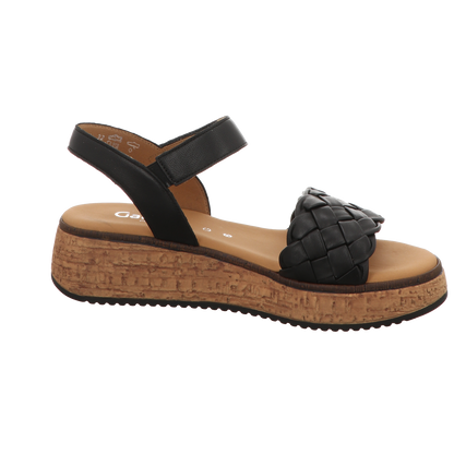 Gabor Damen Sandalette Florenz in schwarz
