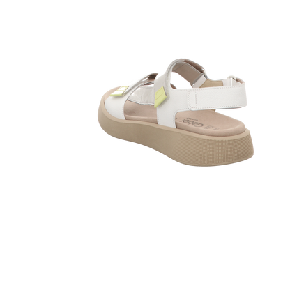 Gabor Damen Sandale bequem Florenz in weiss
