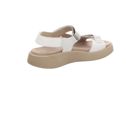 Gabor Damen Sandale bequem Florenz in weiss