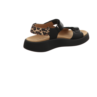 Gabor Damen Sandale bequem Florenz in schwarz