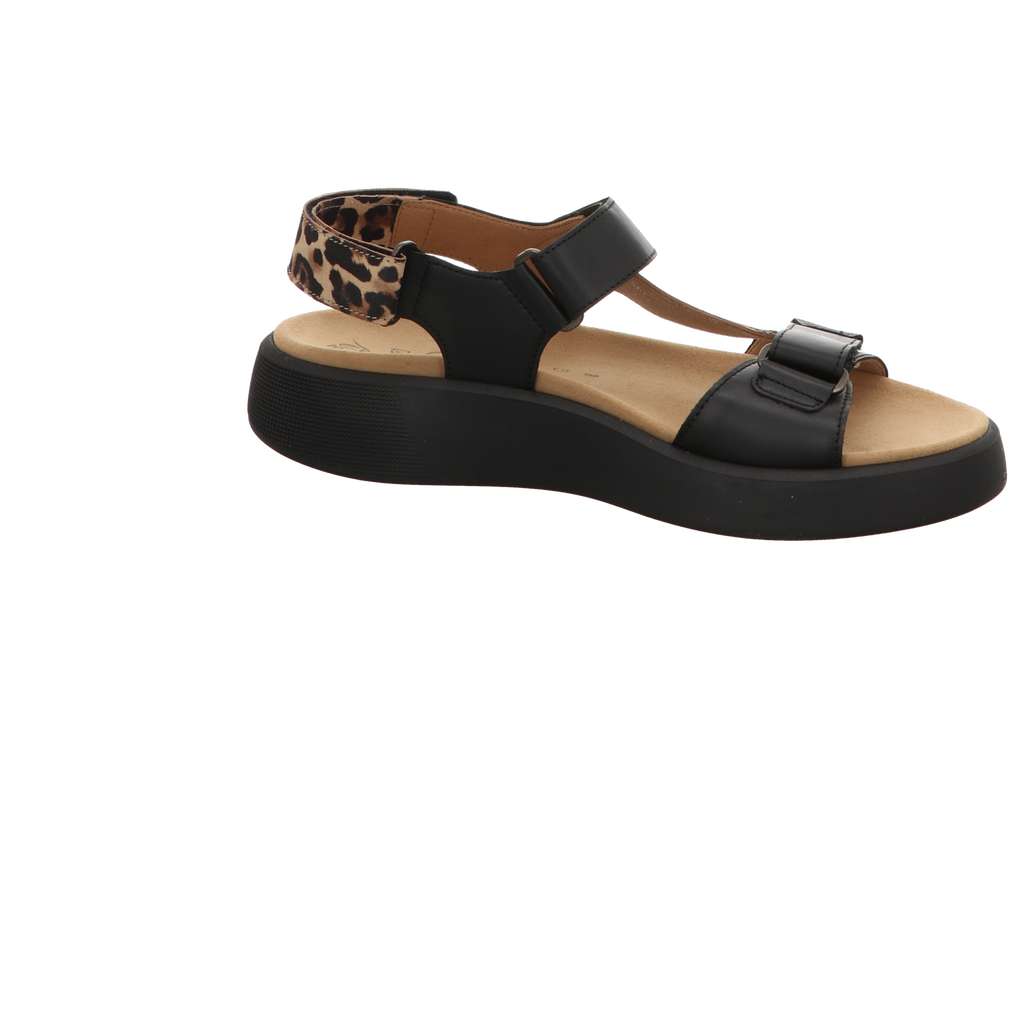 Gabor Damen Sandale bequem Florenz in schwarz