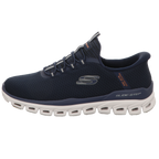 Skechers Herren Slipper Slip Ins Glide-Step in blau