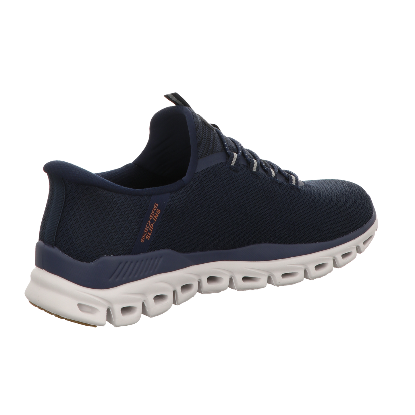 Skechers Herren Slipper Slip Ins Glide-Step in blau