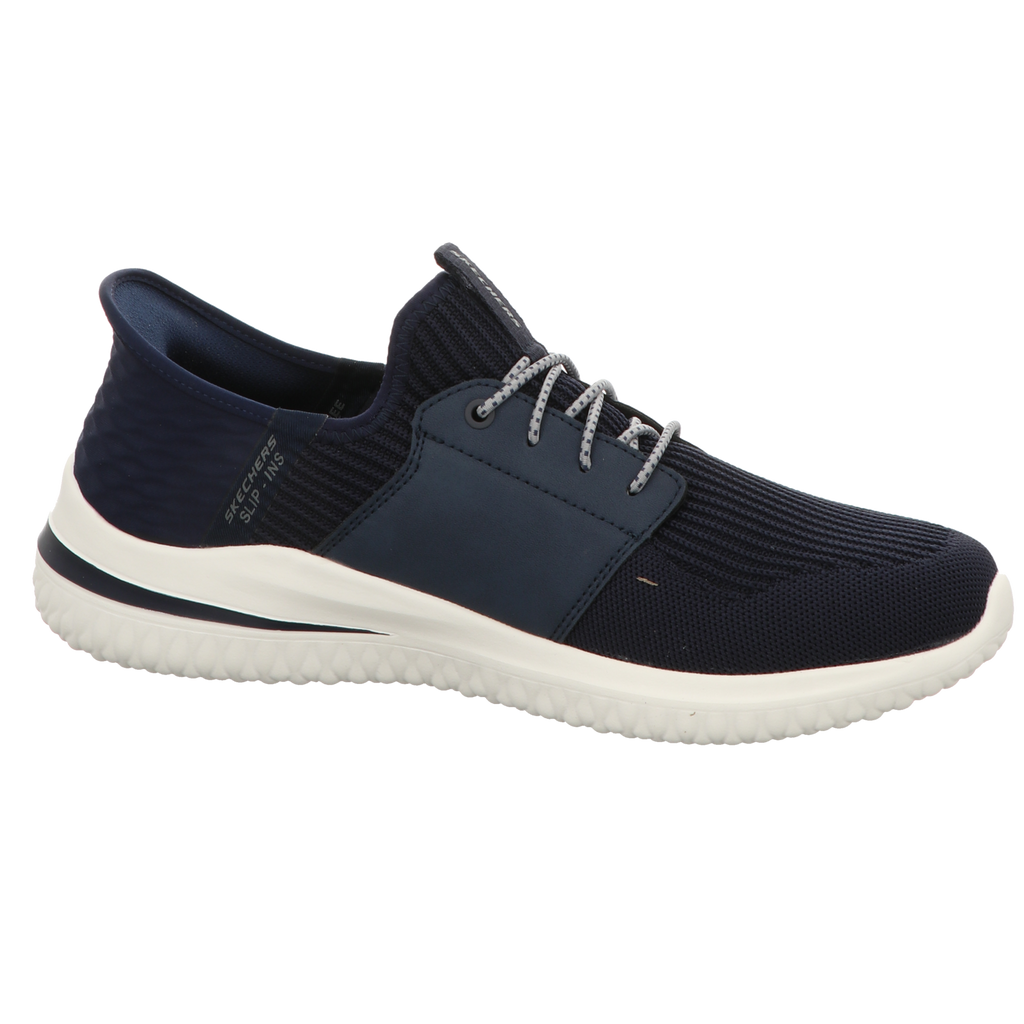 Skechers Herren Slipper Slip-Ins: Delson 3.0 Lavell in blau