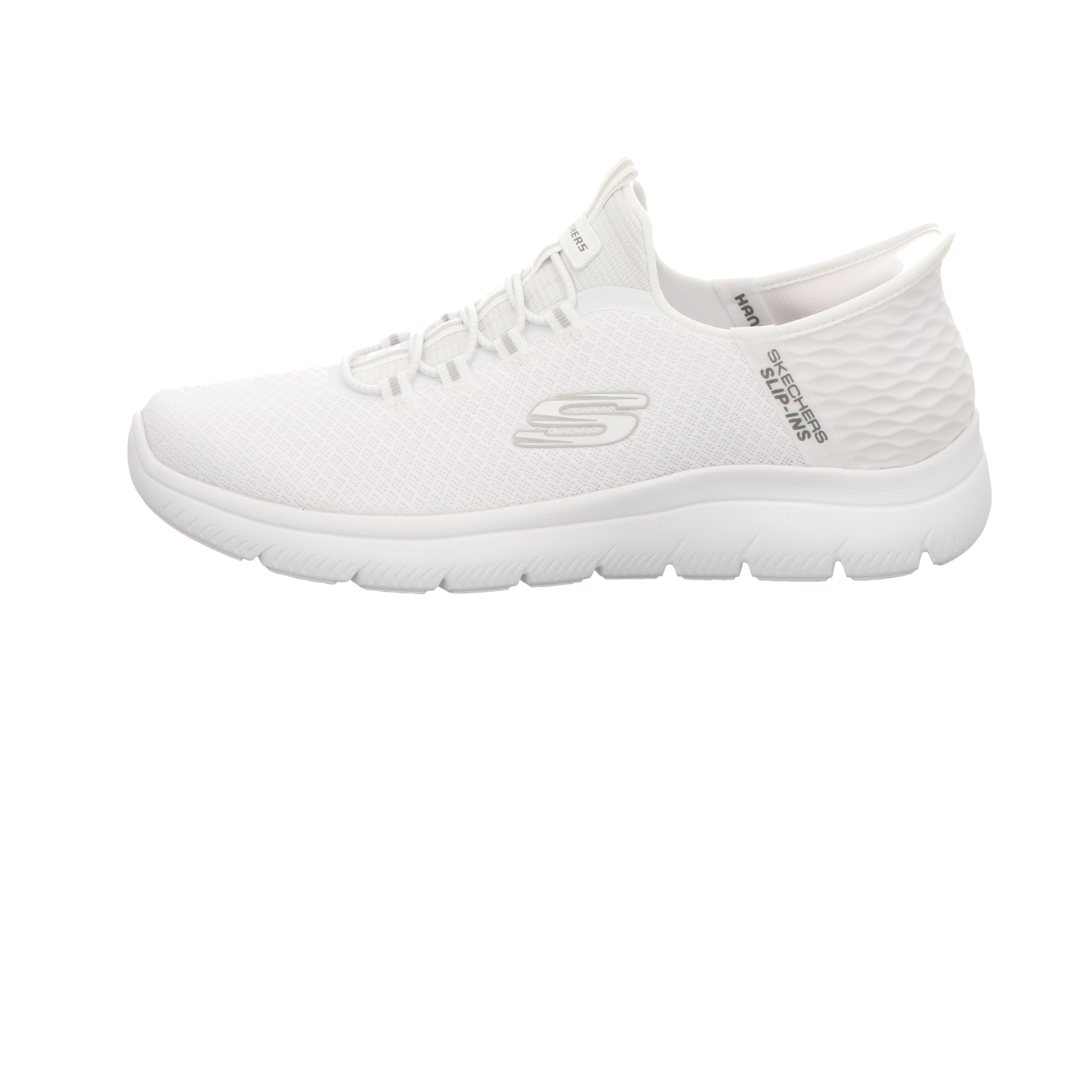 Skechers Herren Slipper Slip-Ins:summits-High Range in weiss