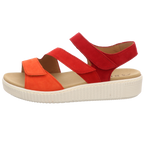 Gabor Damen Sandale bequem  in rot