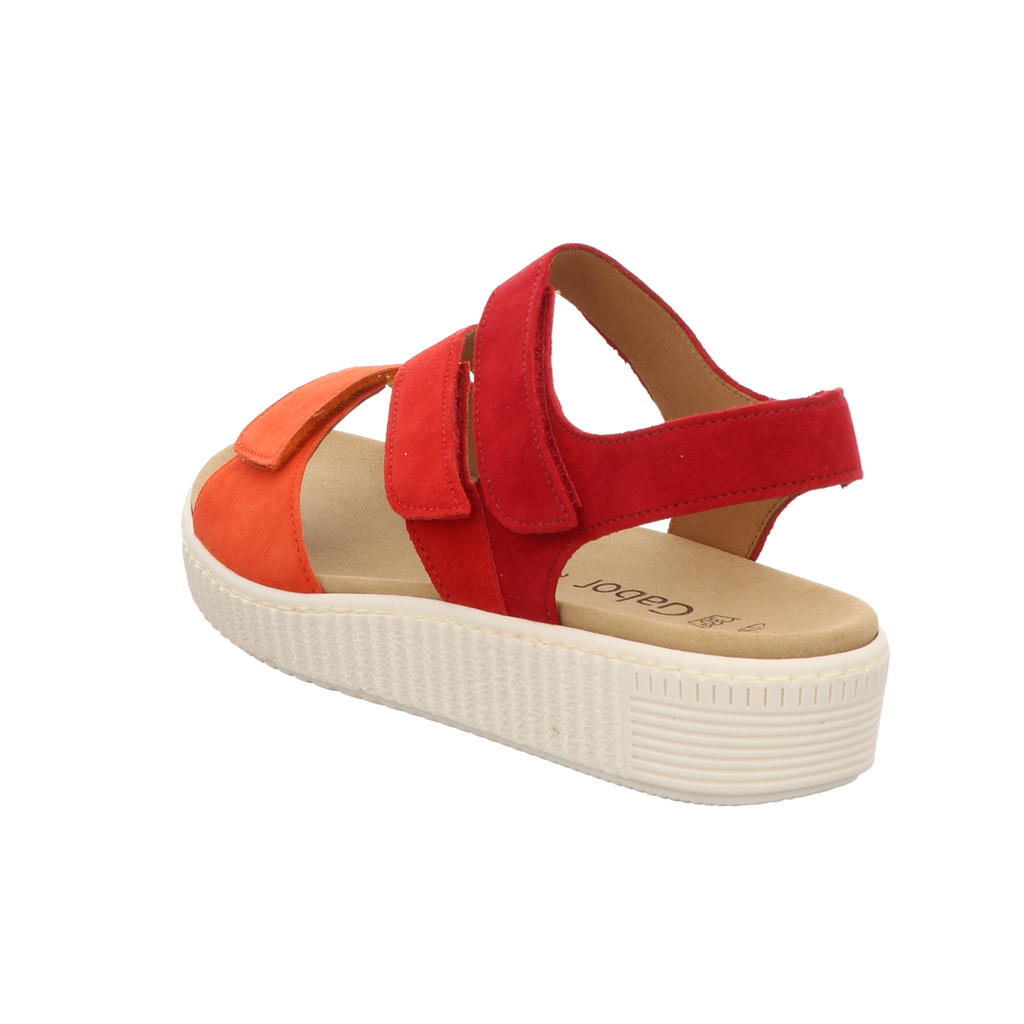 Gabor Damen Sandale bequem  in rot