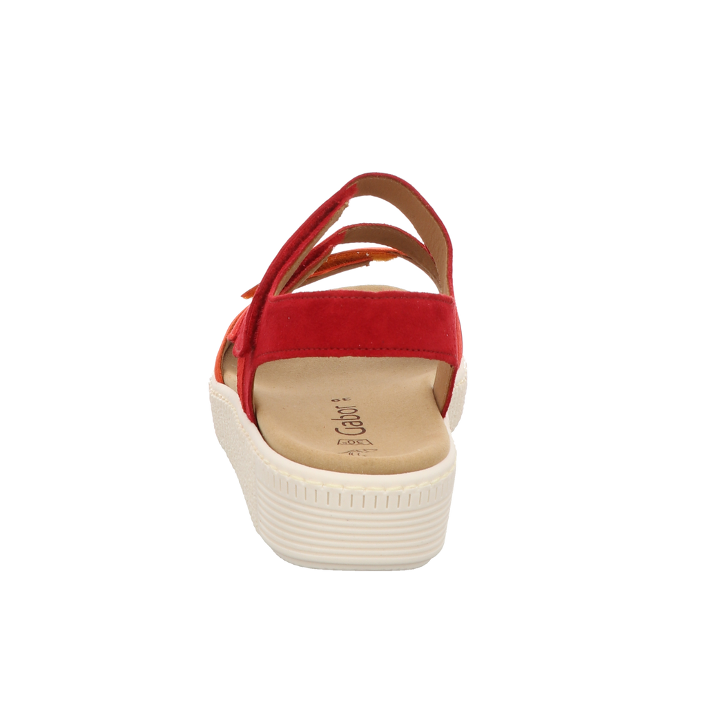 Gabor Damen Sandale bequem  in rot