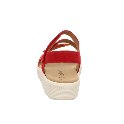 Gabor Damen Sandale bequem  in rot