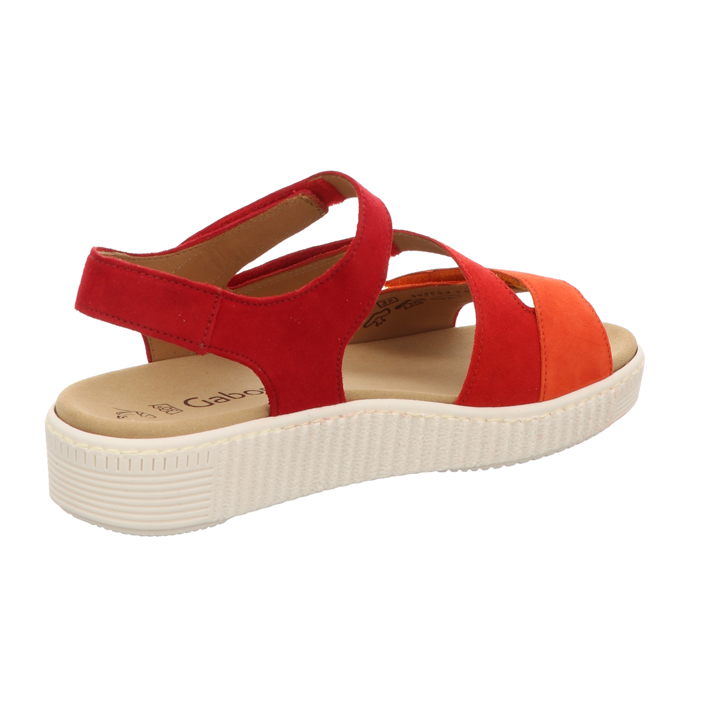 Gabor Damen Sandale bequem  in rot