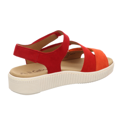 Gabor Damen Sandale bequem  in rot