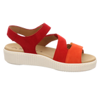 Gabor Damen Sandale bequem  in rot