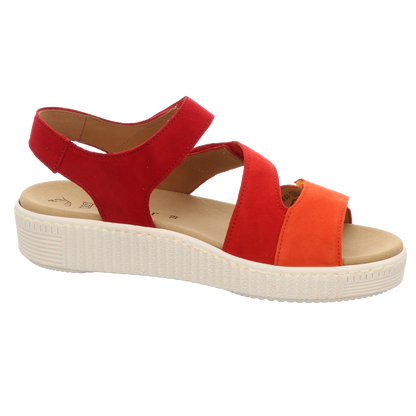 Gabor Damen Sandale bequem  in rot