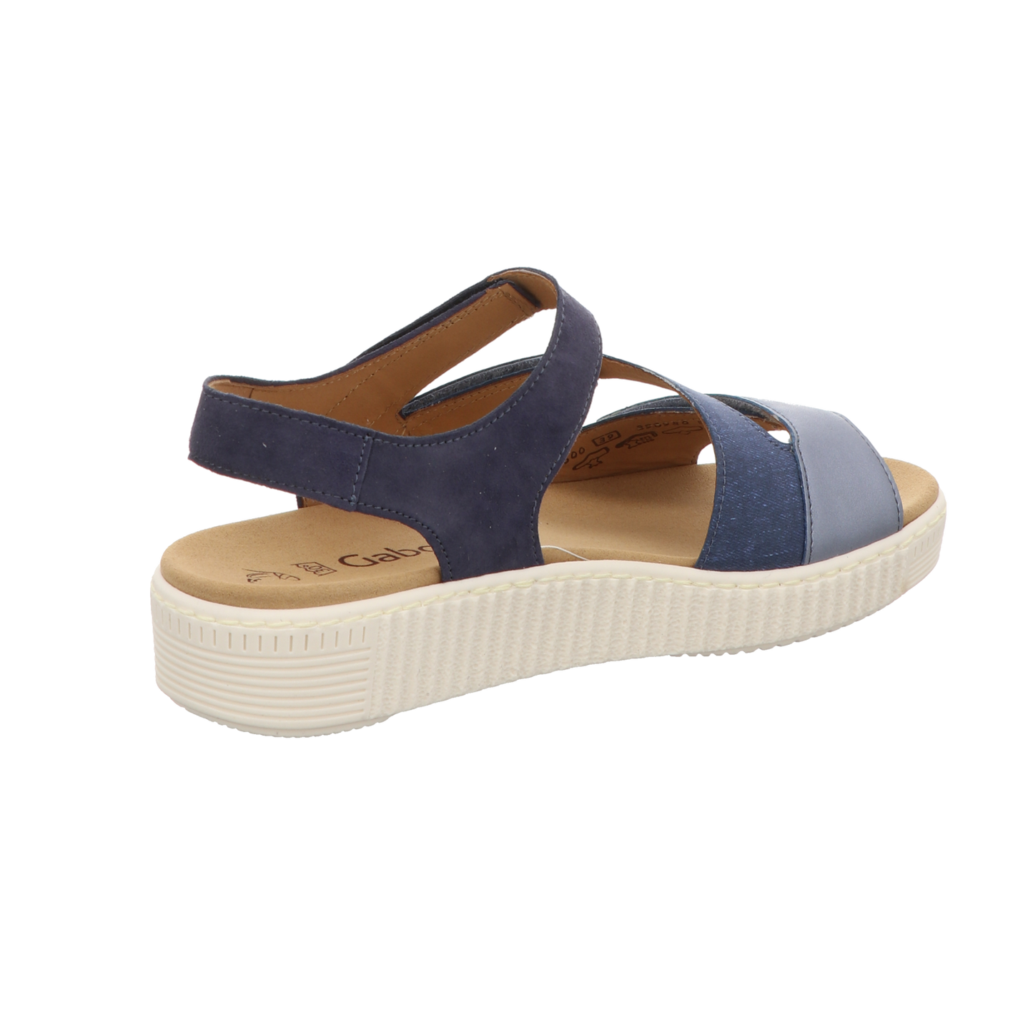 Gabor Damen Sandale bequem  in blau