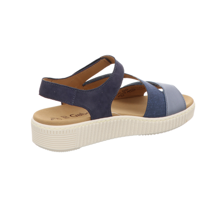Gabor Damen Sandale bequem  in blau