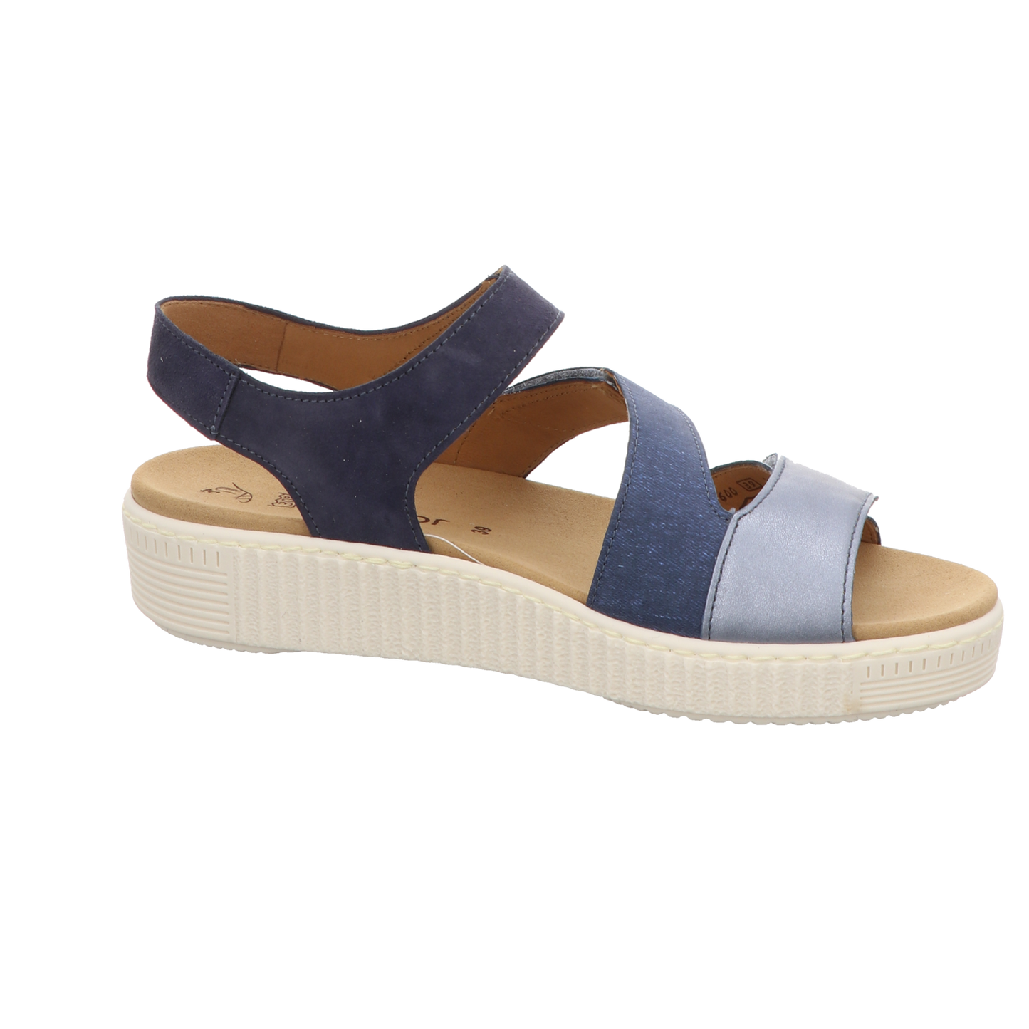 Gabor Damen Sandale bequem  in blau