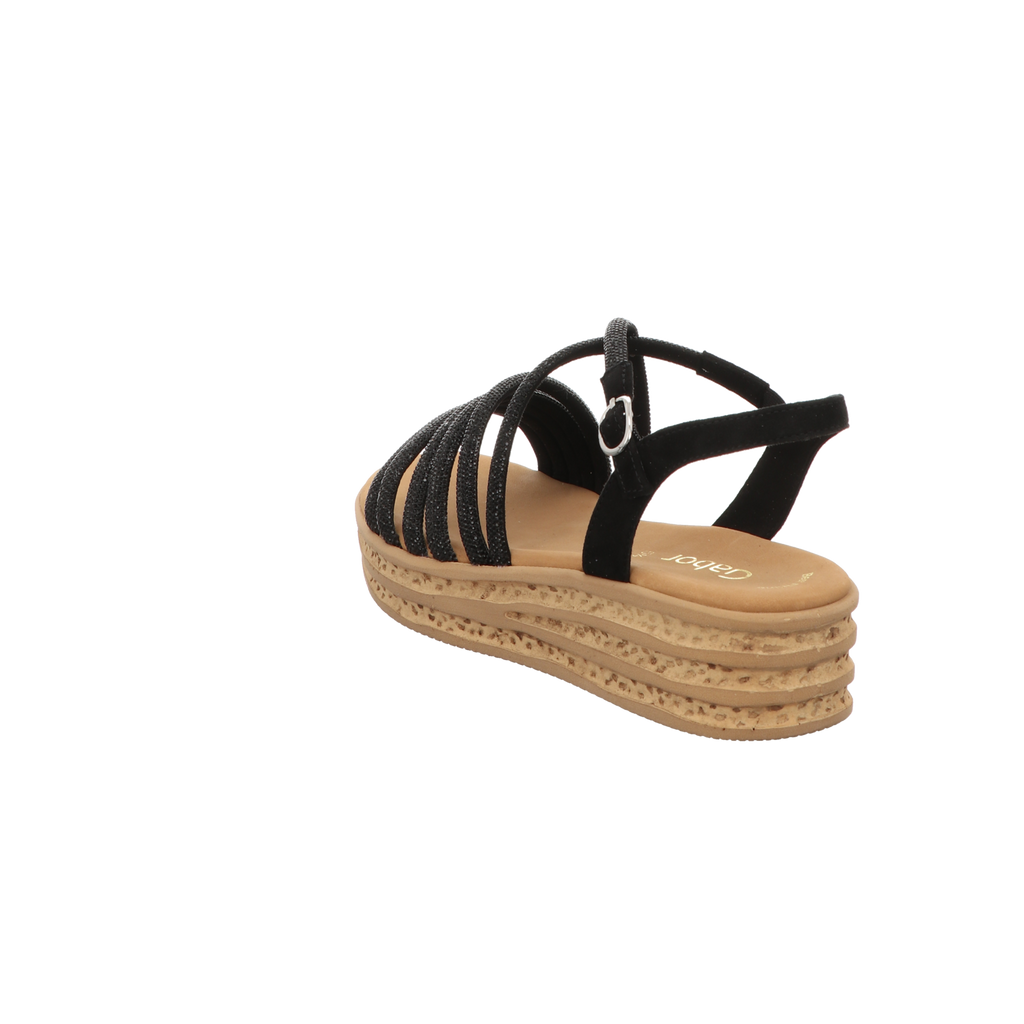 Gabor Damen Sandalette  in schwarz