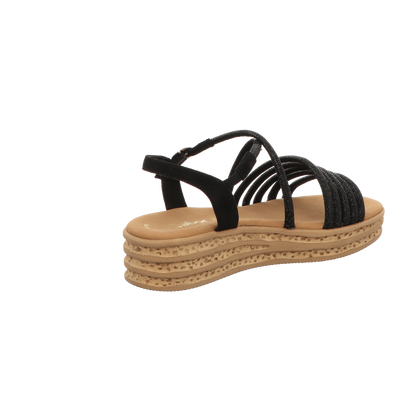 Gabor Damen Sandalette  in schwarz