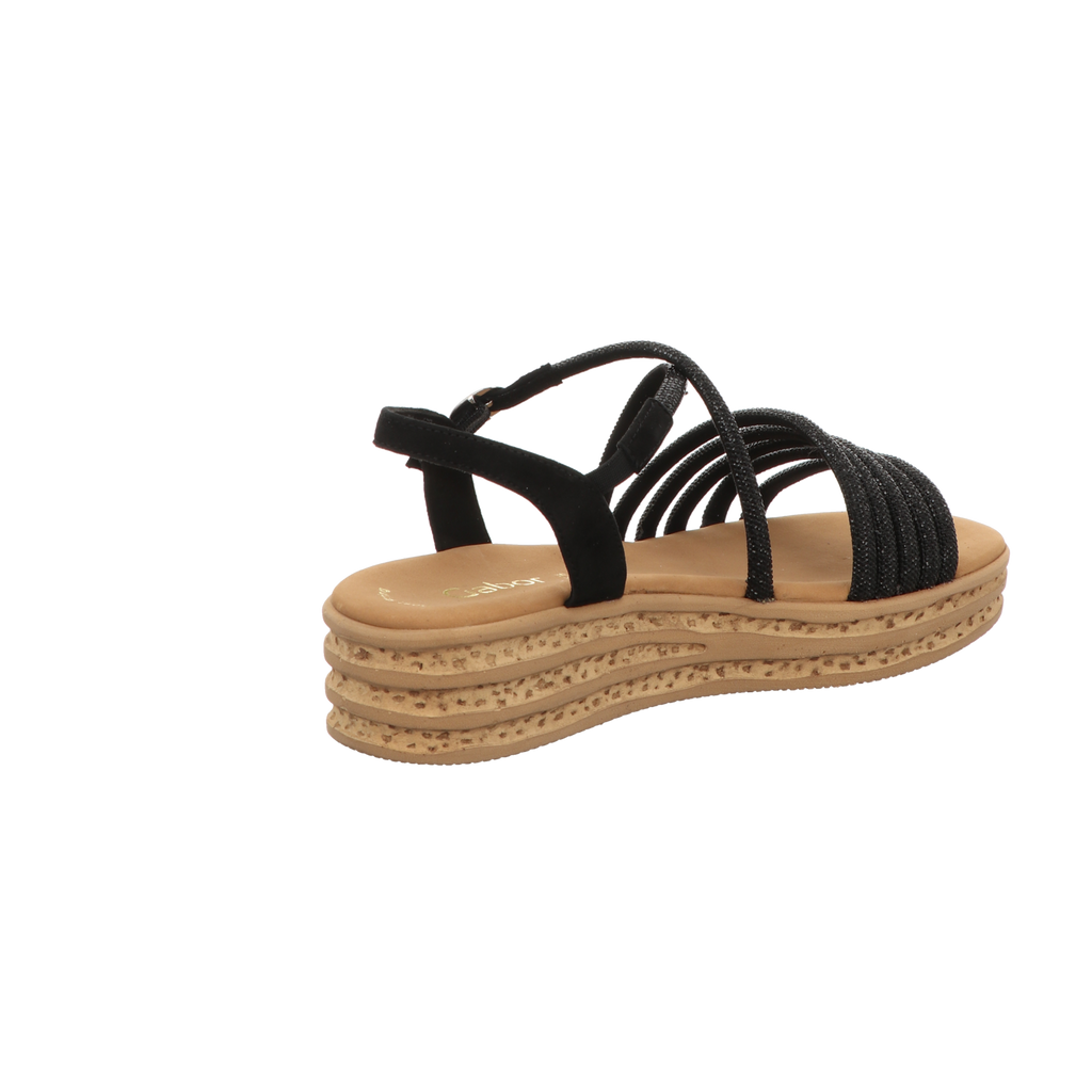 Gabor Damen Sandalette  in schwarz